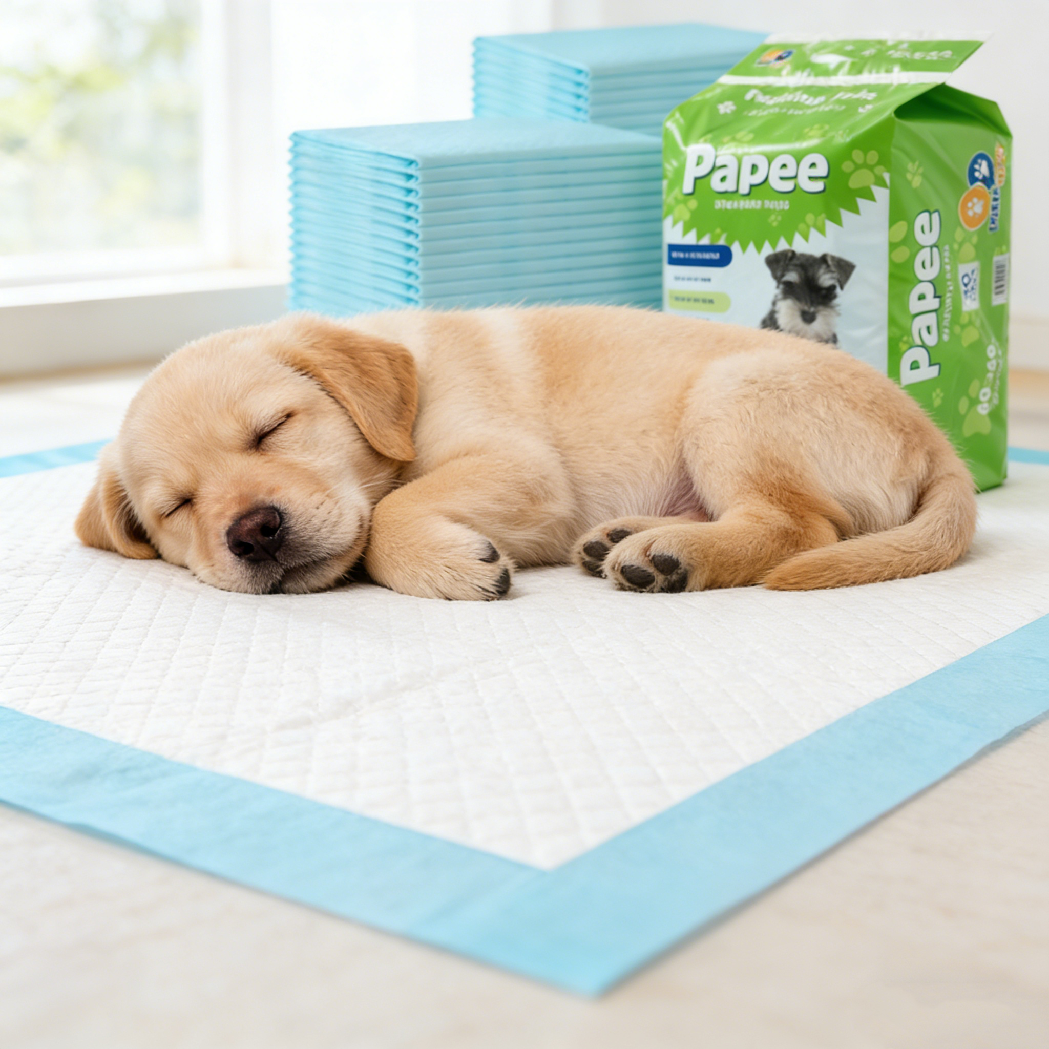 Bienvenido a casa, pequeña pata: Guía amorosa para enseñar a tu cachorro a usar su empapelador