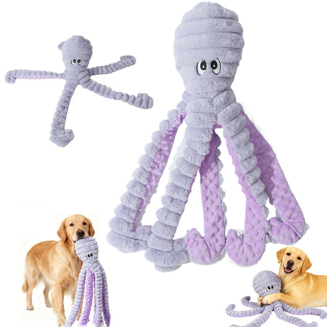 Juguete de pulpo morado