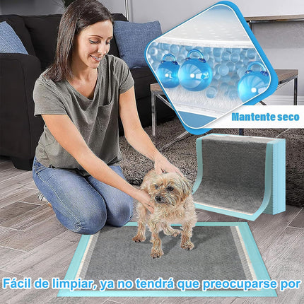 Toalla absorbente con carbón activado