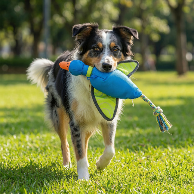 Juguete de tirar azul