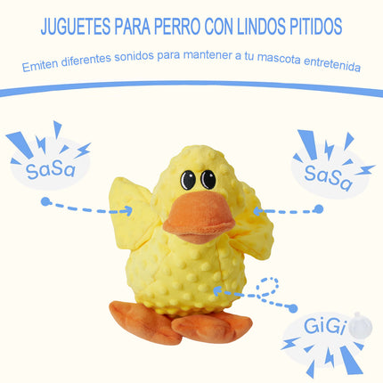 Juguete de pato amarillo
