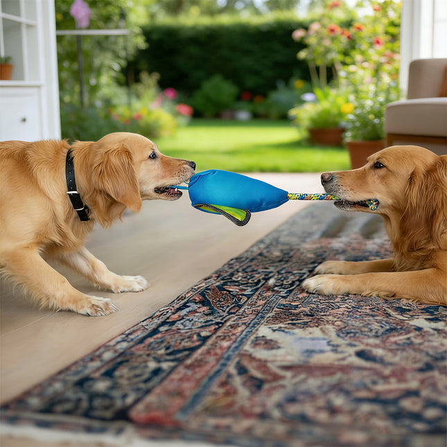 Juguete de tirar azul