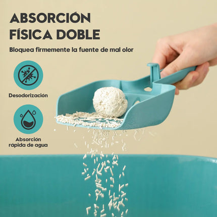 Arena Para Gatos Biodegradable Con Tofu Vegetal Sabores 6l