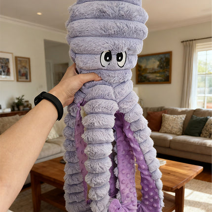 Juguete de pulpo morado
