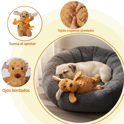 Juguete de osito marrón