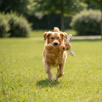 Juguete de osito marrón
