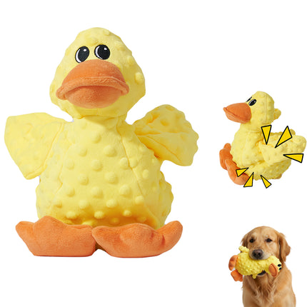 Juguete de pato amarillo