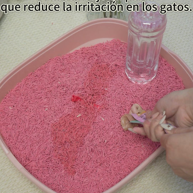 Arena Para Gatos Biodegradable Con Tofu Vegetal Sabores 6l