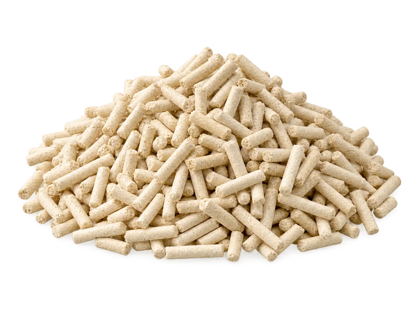 Natural tofu cat litter pellets