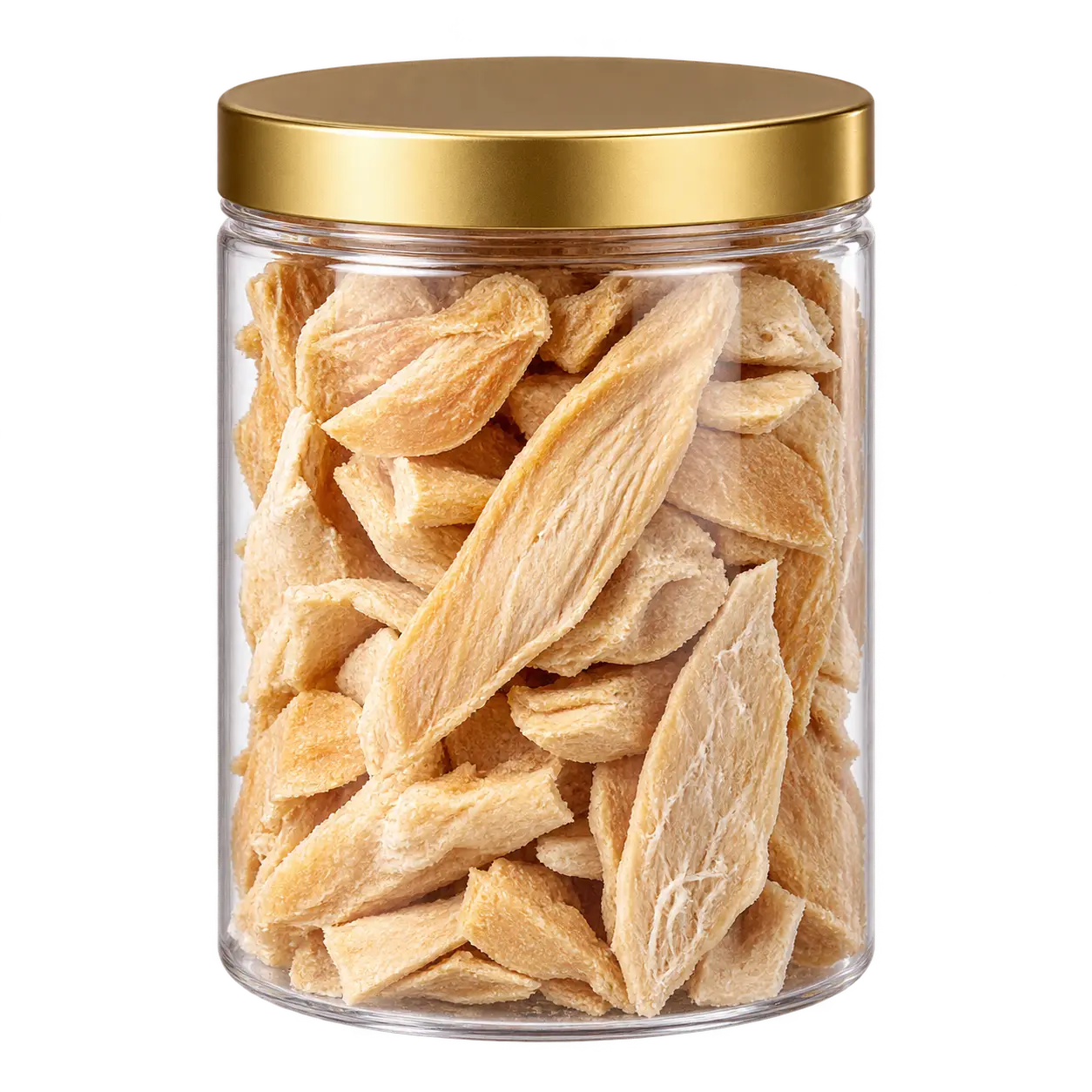 Jar of chicken breast cat treats