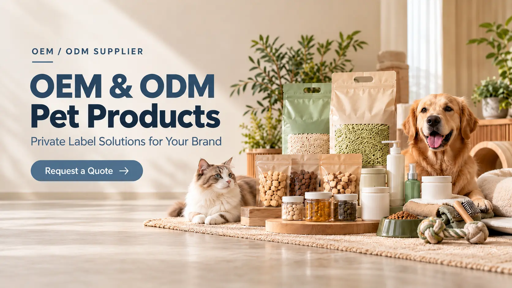Sakura Casa private label pet products - Learn more