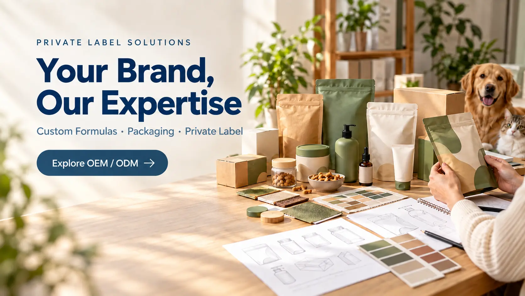 Sakura Casa private label pet products - Learn more
